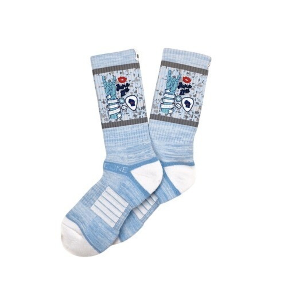 Summerfest 2016 Concert‎ Blue Athletic Tube Socks Rock N' Sole June 11